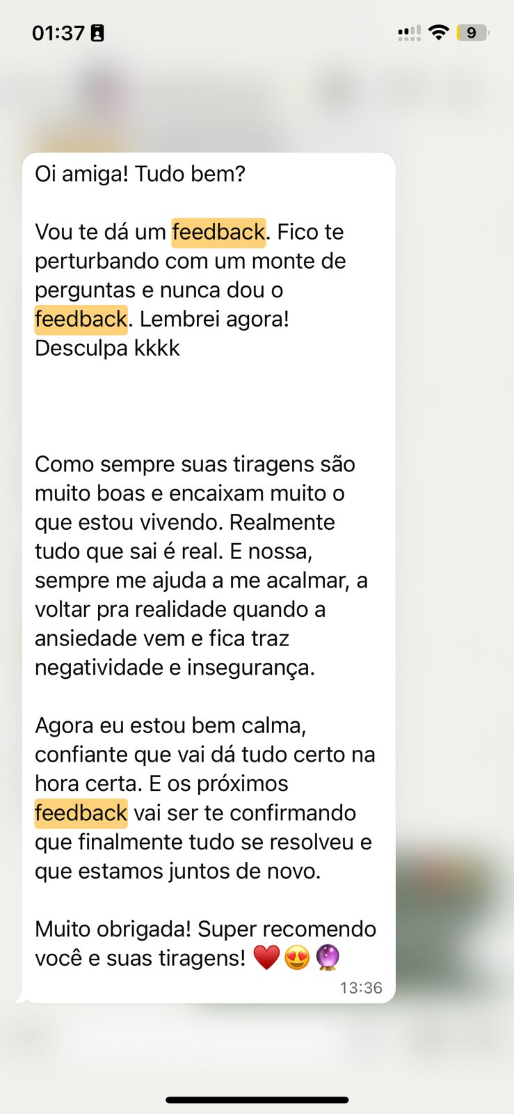Feedback 3